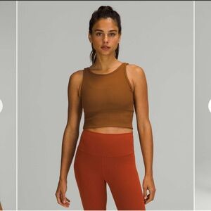 Lululemon Power Pivot Tank Top *Rib
Copper Brown